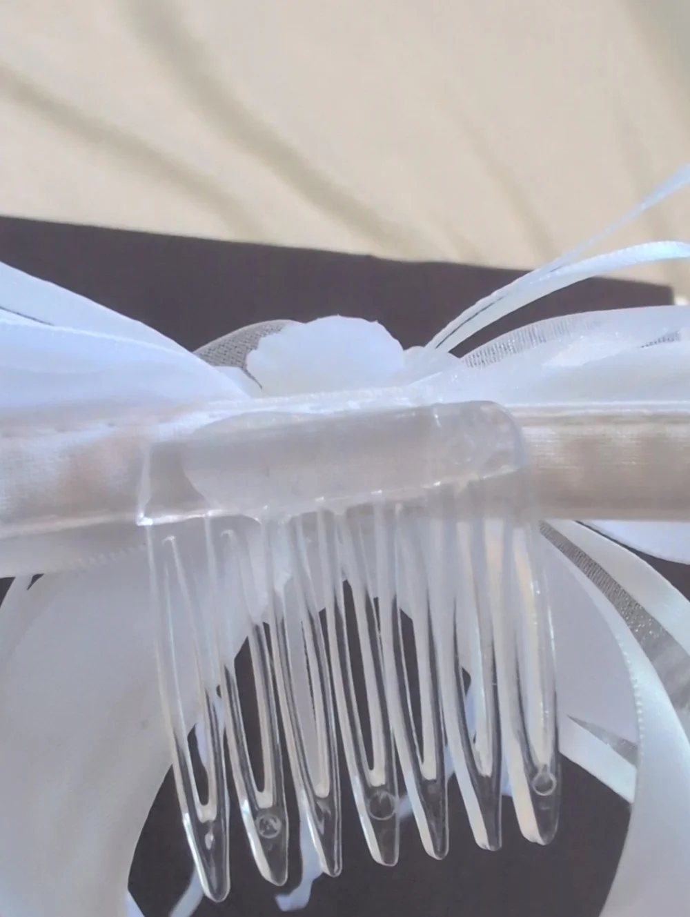 White First Communion Floral Headband Flower Girl Head Crown